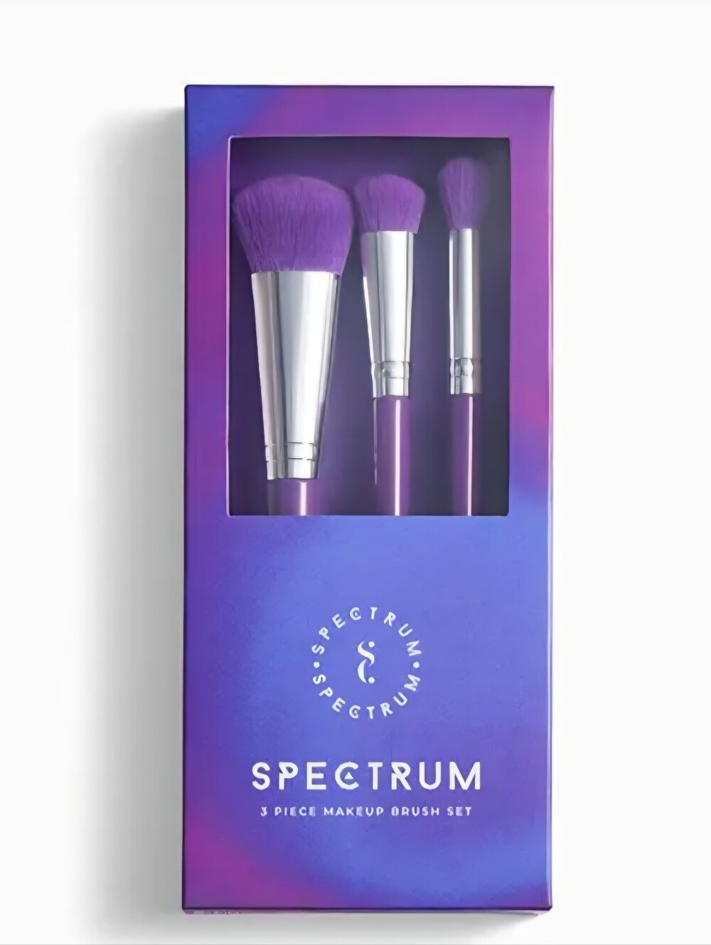 Spectrum 3 Piece Makeup Brush Set. B32-foundation A76- Concealer A75- Blender.